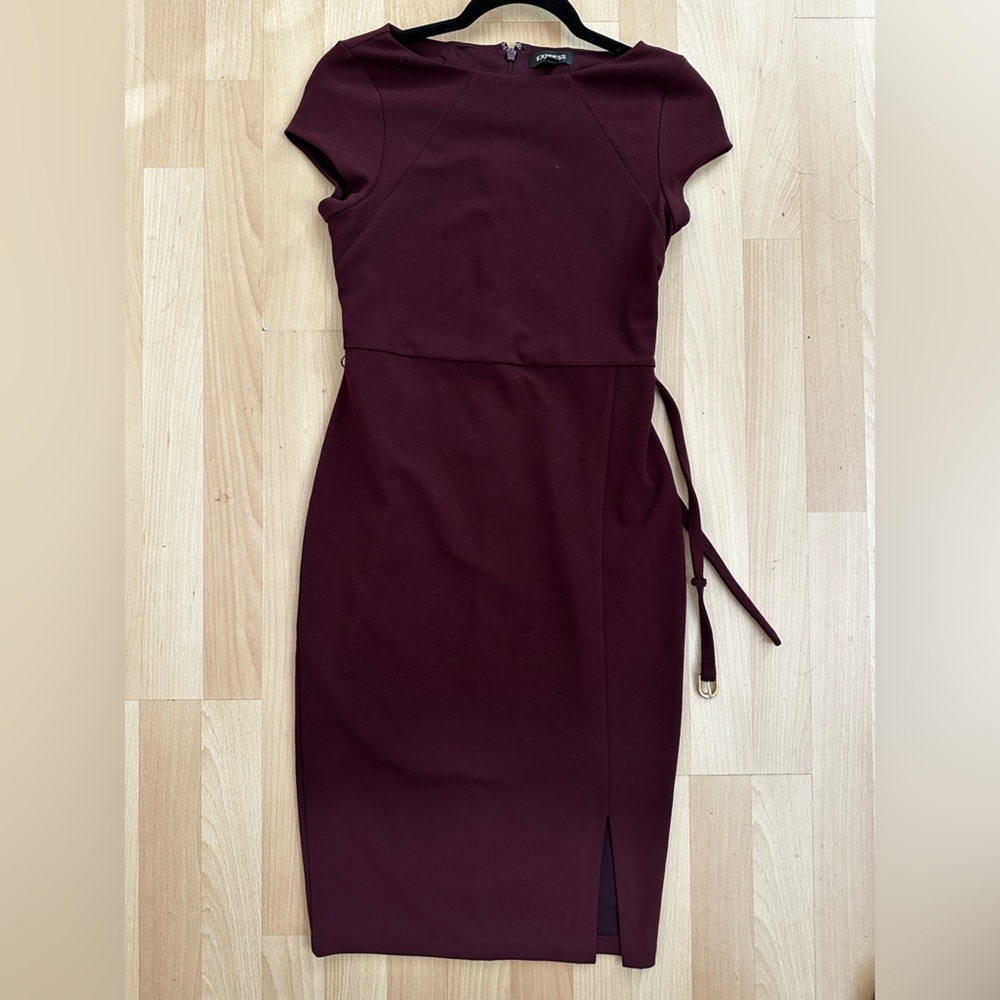 Red body dress